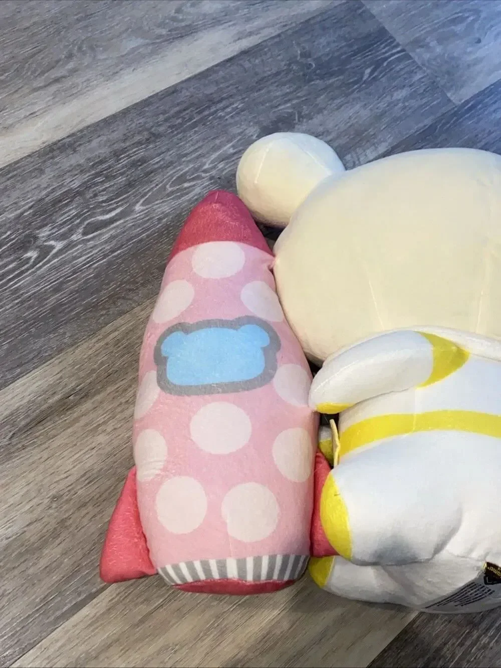 San-X Rilakkuma Astronaut White Space Suit Rocket Plush 20'